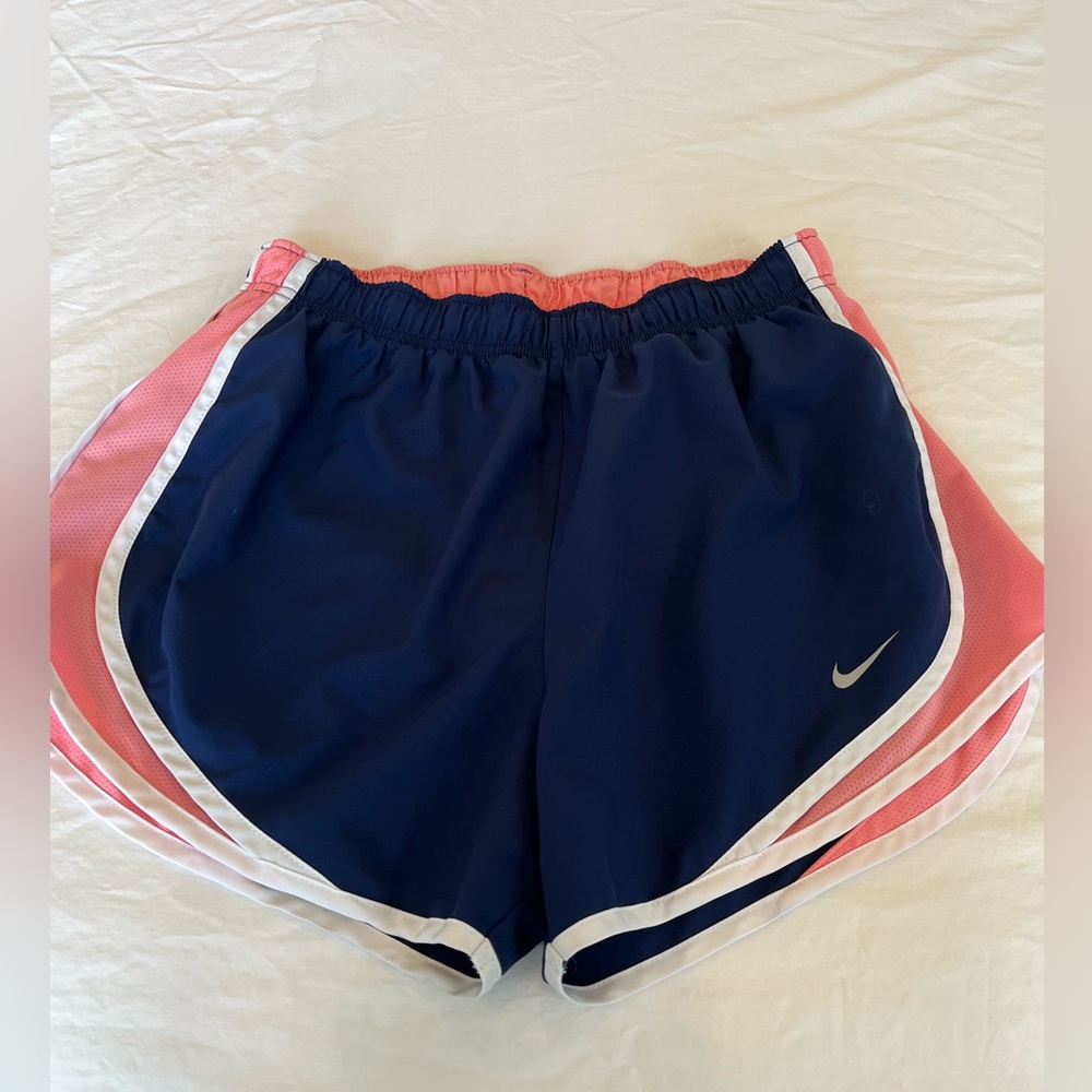 Nike Women’s Dri-FIT Shorts, Navy, Size M